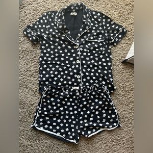 Madewell cat pajama set